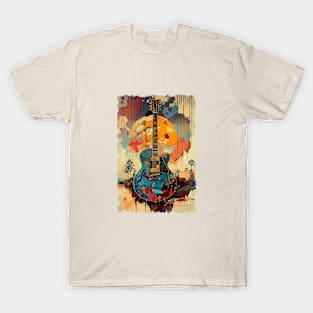 Painted Guitar T-Shirt